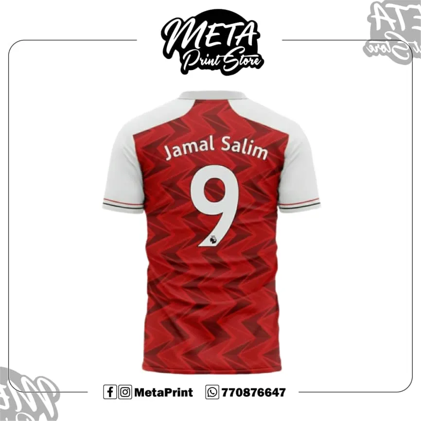 Printing names and numbers on sports team shirts